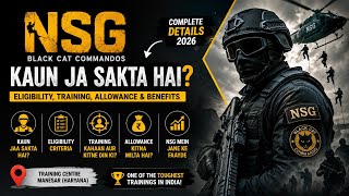 Nsg black cat commando | Nsg commando kaise bane | Nsg commando salary and facilities