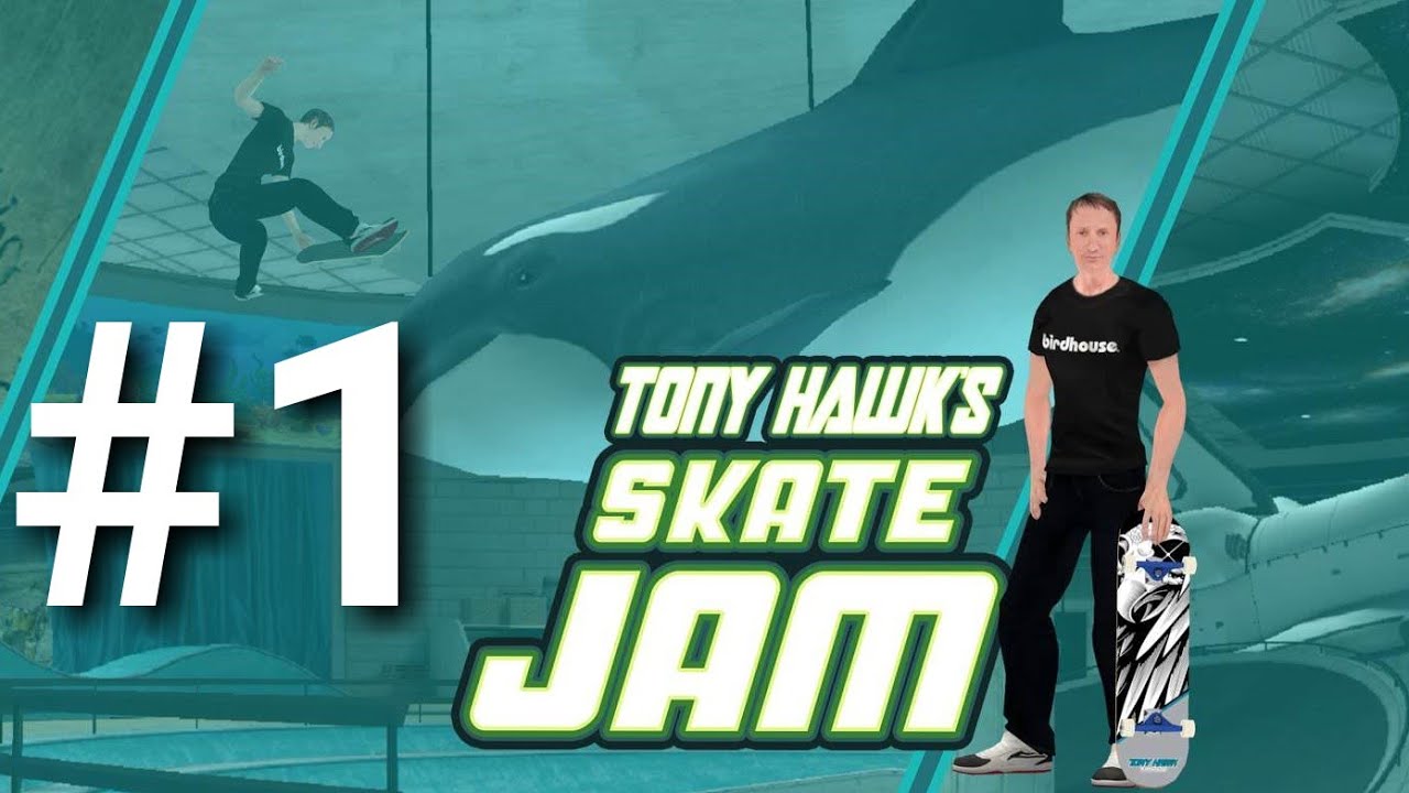 Tony Hawk's Skate Jam - Gameplay Walkthrough - Tutorial/Stage 1 (iOS  Android) 