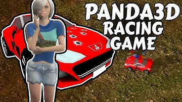 Panda3D Racing Game Python Game Development Gameplay