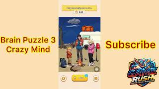 Brain Puzzle 3: Level 44 Light a fire while camping Walkthrough Solution | gameplay #brainpuzzle3