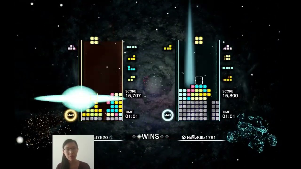 Finally taught myself how to tspin last year (Tetris Effect Connected TEC)