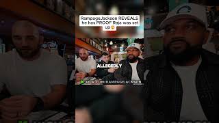 Download Lagu RampageJackson REVEALS he has PROOF Raja was set up😲#rampagejackson #raja MP3
