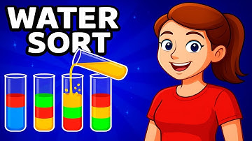 Water Sort - Puzzle Game | Satisfying Color Sorting Gameplay