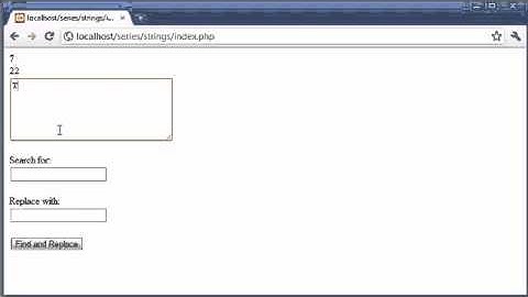 Beginner PHP Tutorial   56   Creating a Find and Replace Application Part 3   YouTube