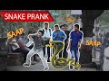 Best snake prank  funny snake prank india  zukazo