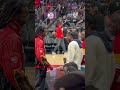 Dcyoungfly And 2chains Chilling At Atlantahawks Game Vs Detroitpistons Nba Basketballgame