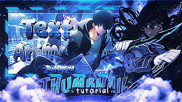 Anime AMV Thumbnail Creation in Alightmotion ❄️ | Complete Step by Step tutorial  !