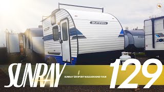 SUNRAY 129 sport 2025 walk around @sunsetparkrv6370