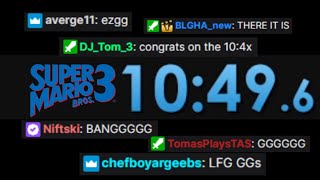 Super Mario Bros. 3 Any% No Wrong Warp in 10:49.583