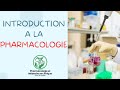 Introduction  la pharmacologie