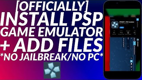 How to officially Install & setup PPSSPP PSP iOS Emulator & Add Files | No PC/No JB | PPSSPP iOS
