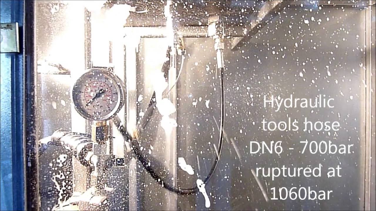 Hose whip check hydraulic tool hose YouTube