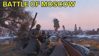 Enlisted battle of Moscow soviet Army GAMEPLAY 4K