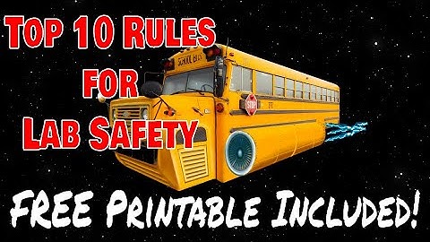 Top 10 Lab Safety Rules