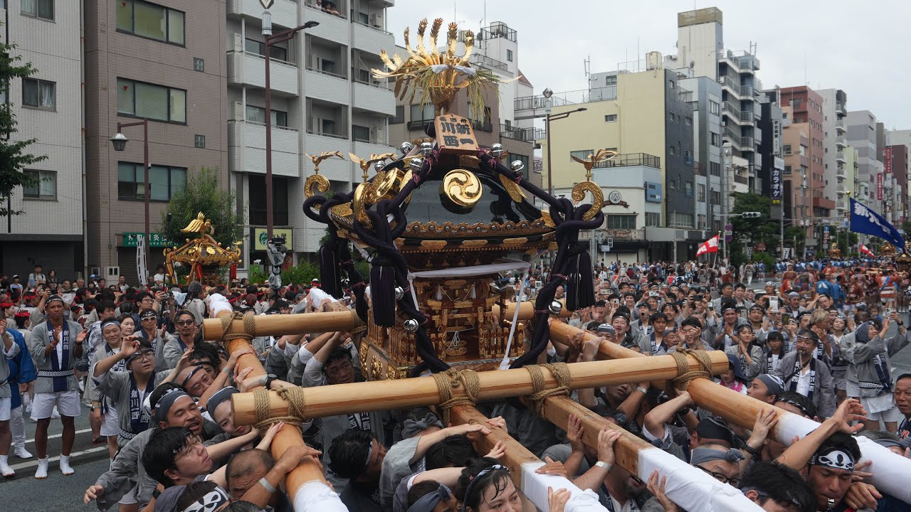令和8年 富岡八幡宮例大祭（深川八幡祭り） 各町神輿連合渡御 七部会