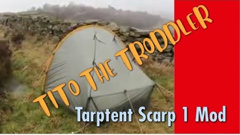 The Greatest Mod of a Tarptent Scarp 1 EVER!