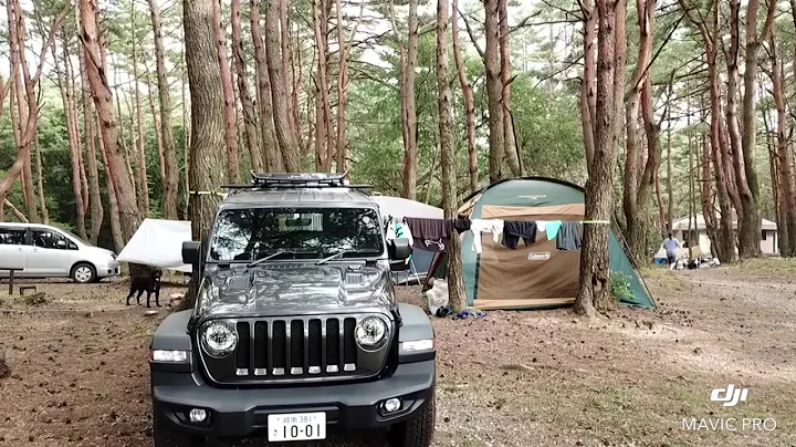 Jeep Wrangler Sport Meets Motosuko Camping Grounds: Camping at Motosuko with Coleman Gear