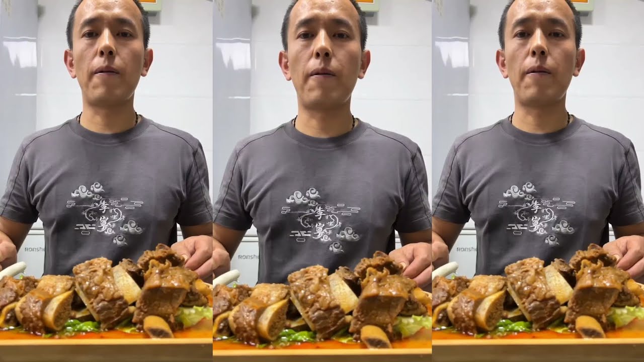 Yummy #76 I GIANT PORKBELLY😋😋..|EATING SHOW |CHINESE MUKBANG |#mukbang #eatingshow #belly #food 