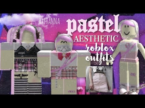 Aesthetic Roblox Outfits Pastel Pastel Grunge Themed With Codes Youtube