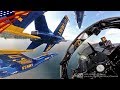 [Awesome Cockpit Video] US Navy Blue Angels Aerobatics - F/A-18 Hornet