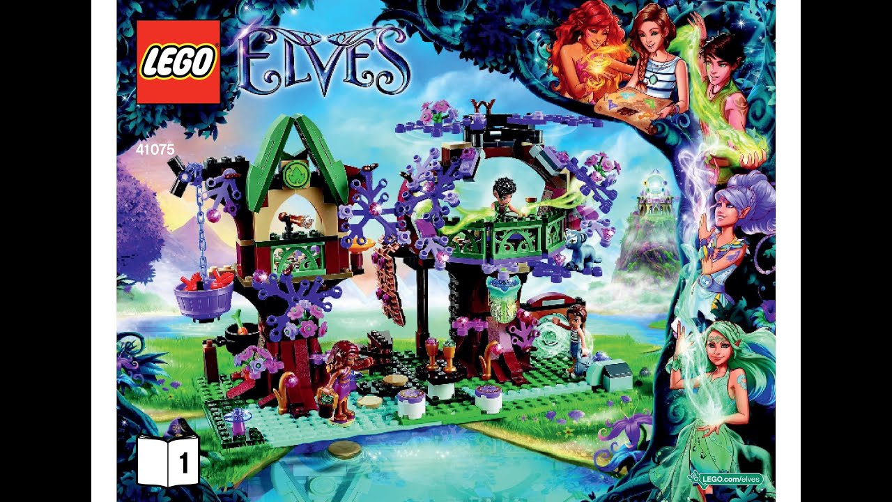 lego elves treetop hideaway