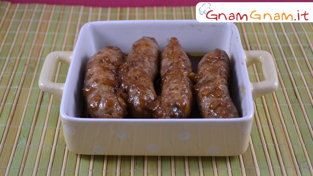 Salsicce alla birra - Gnam Gnam
