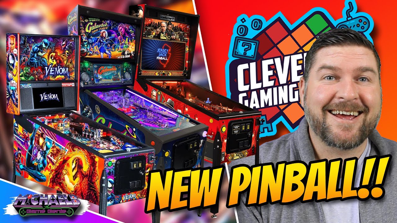 New Pinball Machines at the Cleveland Gaming Classic! Venom Galactic