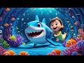 Little Shark’s Ocean Dance 🦈🌊 | Fun Kids Ocean Song | Underwater Dance Nursery Rhyme for Toddlers