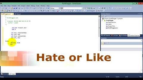 1 Atmega32 Assembly Tutorial- Atmel Studio 6 First Project Setup