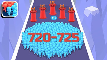 Count Masters - All Levels Gameplay ios (Level 720-725)