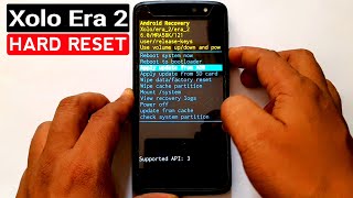 Xolo Era 2 Hard Reset |Pattern Unlock |Factory Reset Easy Trick With Keys screenshot 1