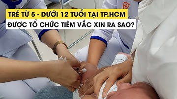 Trẻ từ 5 - dưới 12 tuổi tại TP.HCM được tổ chức tiêm vắc xin Covid-19 như thế nào?