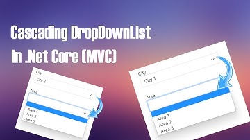 [Arabic - بالعربي] Cascading DropDownList In .Net 6 (Core) MVC - Part 1