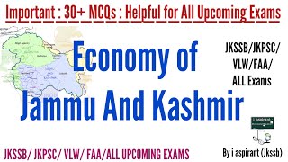MCQ On Economy of Jammu and Kashmir | jkssb/JKPSC/VLW/FAA/SSC/All Upcoming Exams/important MCQ screenshot 5