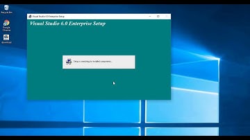 How to install VB 6 in win 10/8.1/8/7
