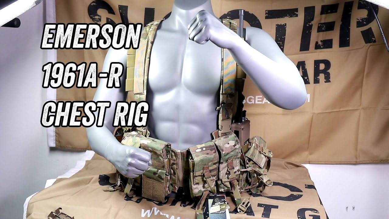 EMERSON LBT 1961A-R Chest Rig #EM2977 - YouTube