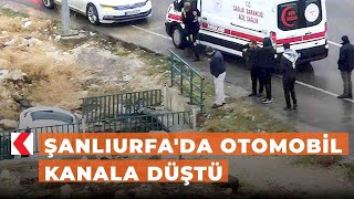 Şanlıurfada Otomobil Ka Düştü