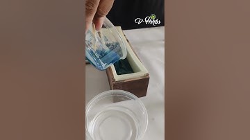 Ocean Waves Soap Swirl Technique. Create Stunning Soap Designs at Home! #skincare #beauty #handmade
