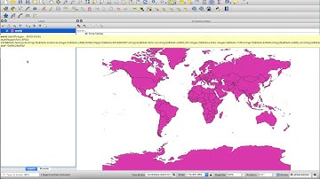 Reproject World Map with World Miller Cylindrical Projection and Save as GeoJSON Using QGIS