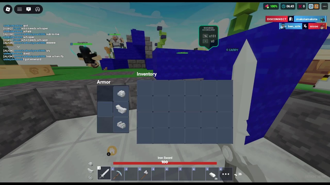 Playing ROBLOX LIVE