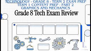 Grade 8 | Term 1 Content For Term 2 Exam | Part 2 | Graphics And Mechanics | Technology