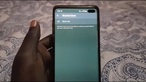 How to Block Contacts on Telegram
