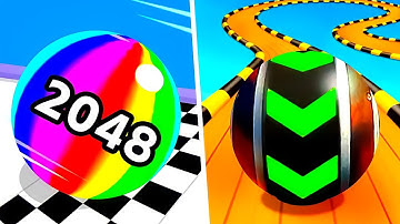 Ball Run 2048 | Sky Rolling Ball 3d - All Levels Gameplay Android,iOS - NEW APK BIG UPDATE ball run
