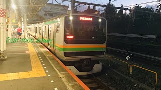 E231系1000番台 U58編成 普通小金井行き 上野駅発車