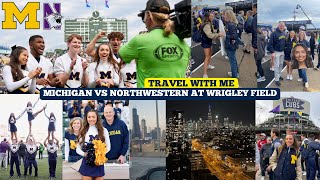 MICHIGAN VS NORTHWESTERN AT WRIGLEY FIELD