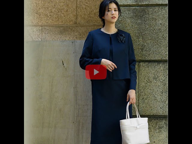 美品★ノーカラーワンピース セットアップ 卒園 卒業 入園 入学 WEB限定】【洗える】ノーカラージャケット＆フレアワンピース