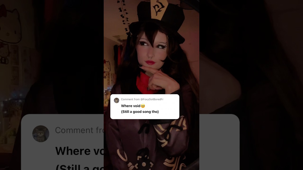this better? #halloween #genshin #genshinimpact #hutao #cosplay #cosplayer
