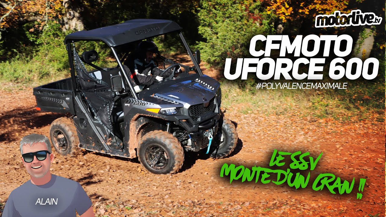 Cfmoto Uforce 600 Test Motorlive Youtube