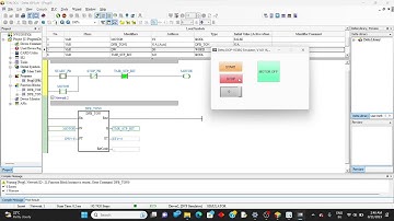 PLC Programming Tutorial: Ladder Diagrams (TON) and HMI Design with ISPSoft & DOPSoft