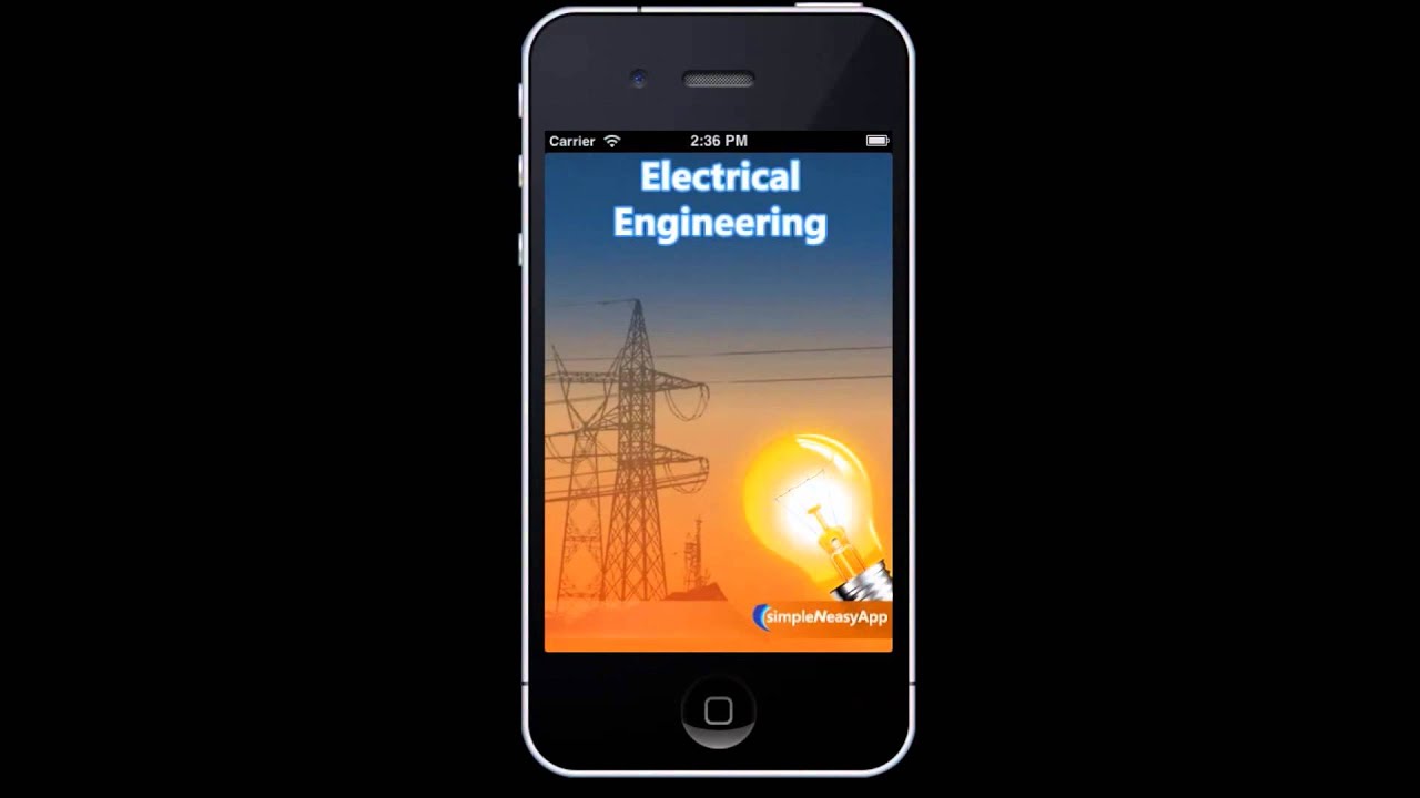 Demo of Electrical Engineering 101 App on iPhone YouTube